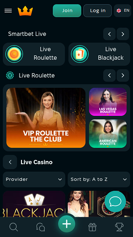 Wins Royal Mobile Live Dealer