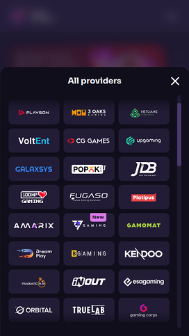 Desarrolladores de juegos móviles de WinSpirit Casino