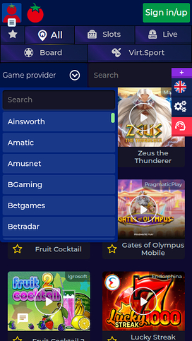 Wintomato Casino Mobile Game Developers