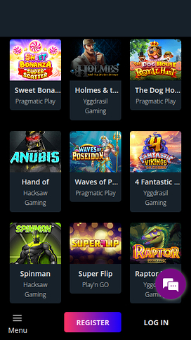 Juegos móviles de X7 Casino