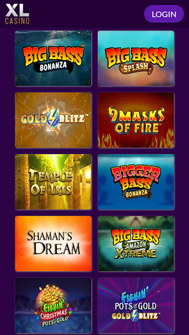 XL Casino Mobile Games