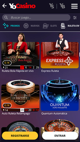 Yo Casino Mobile Live Dealer