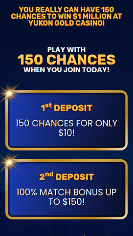 Yukon Gold Casino Mobile Promotions