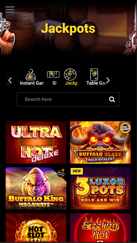 Zet Casino Mobile Jackpot