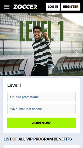 Zoccer Casino VIP Program