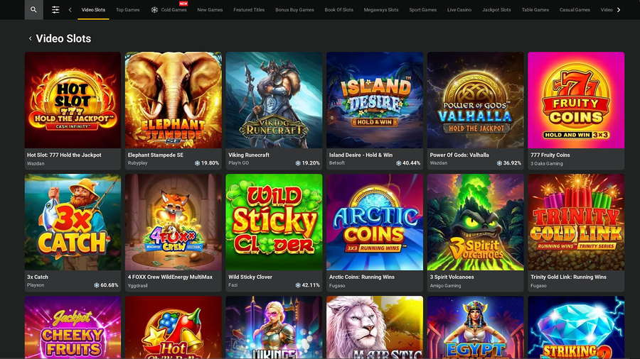 18Bet Casino Desktop Games
