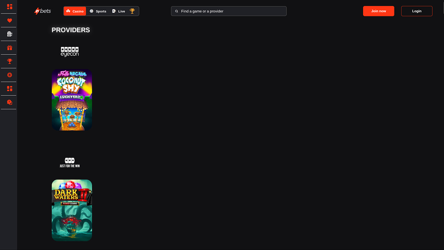 21betscasino.com Desktop Game Developers