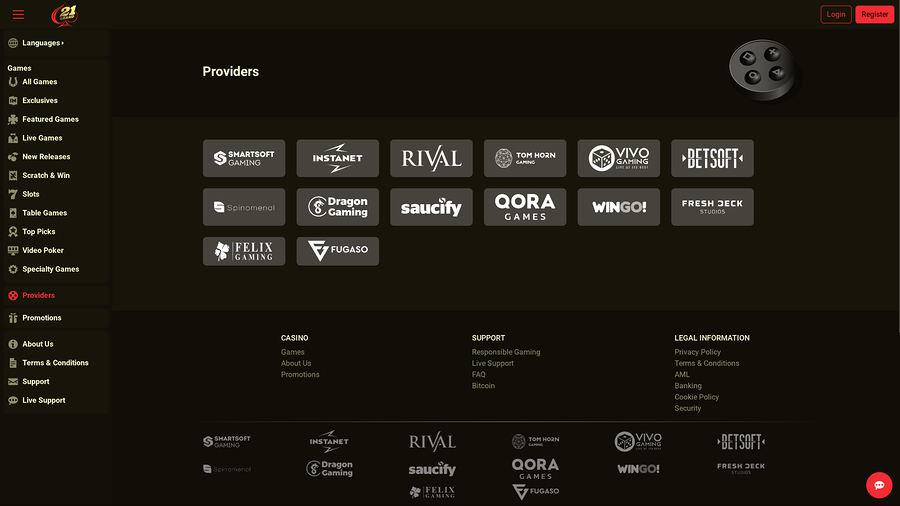 21 Grand Casino Desktop Game Developers