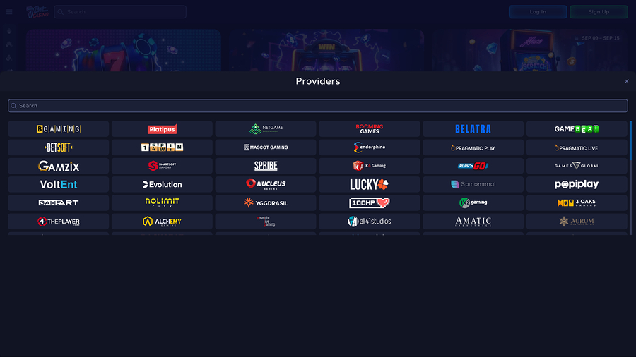 7Bit Casino Desktop Game Developers