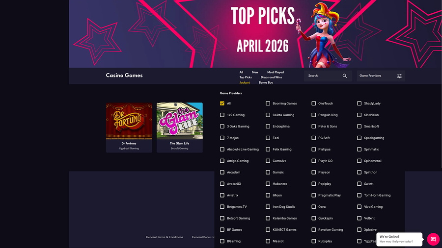 AllStarz Casino Desktop Game Developers