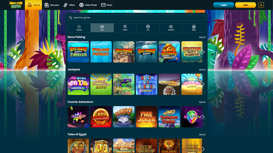 Amazon Slots Casino Desktop Games