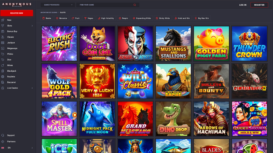 anonymouscasino Desktop Games
