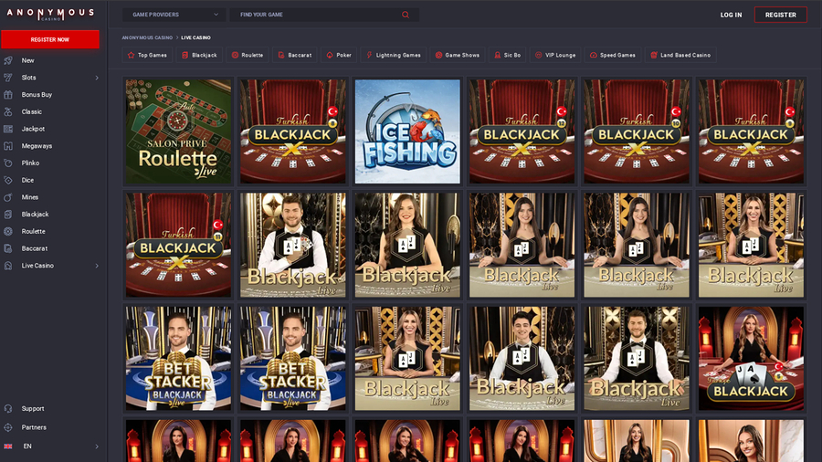 anonymouscasino Desktop Live Dealer