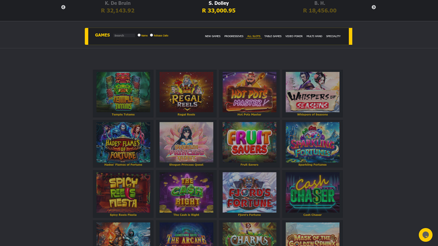 Apollo Slots Desktop Games