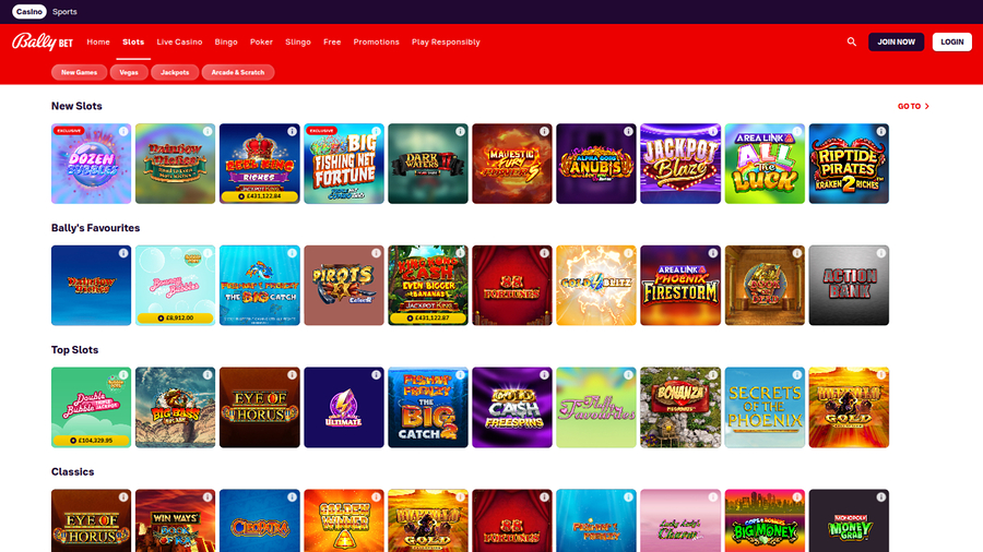 Bally Casino Desktop Games