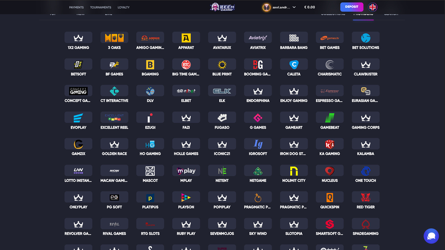 Beem Casino Desktop Game Developers