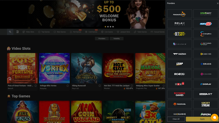 Bet O Bet Casino Desktop Game Developers