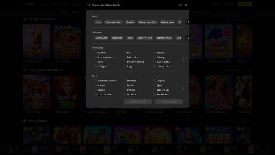 BetBoom Casino Desktop Game Developers