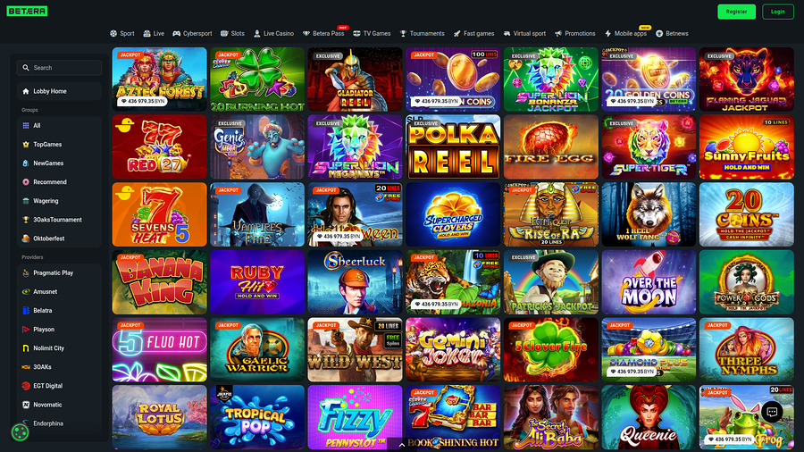 Betera Desktop Jackpot