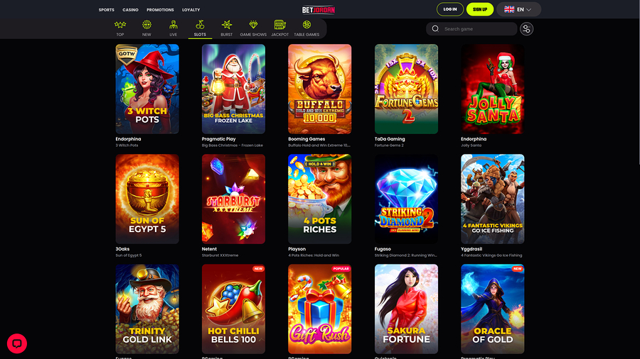 BetJordan Casino Games