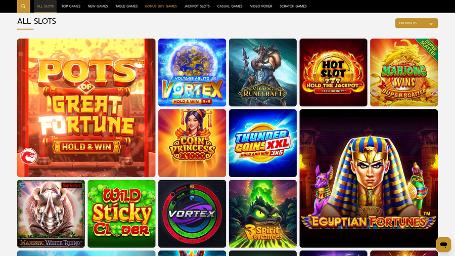 Betrophy Casino Desktop Games
