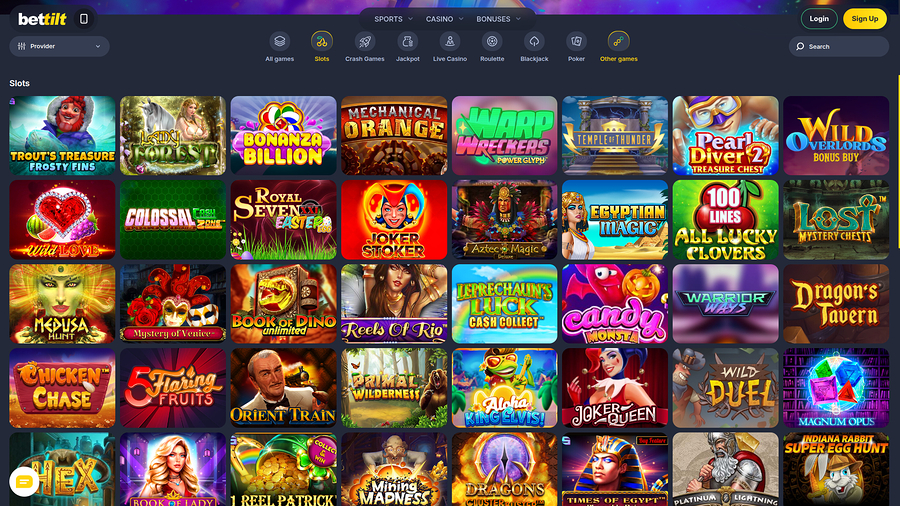 Bettilt Casino Desktop Games