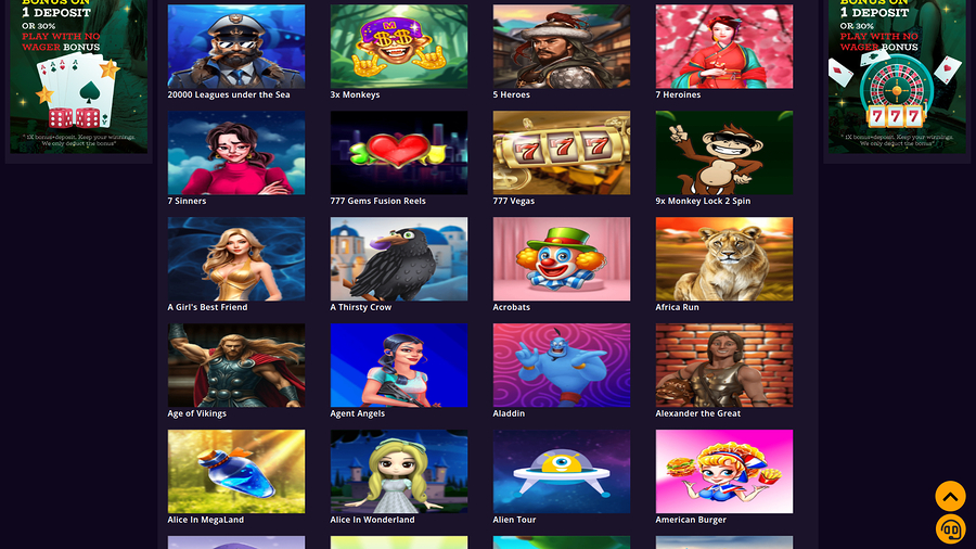 BeVegas Casino Desktop Games
