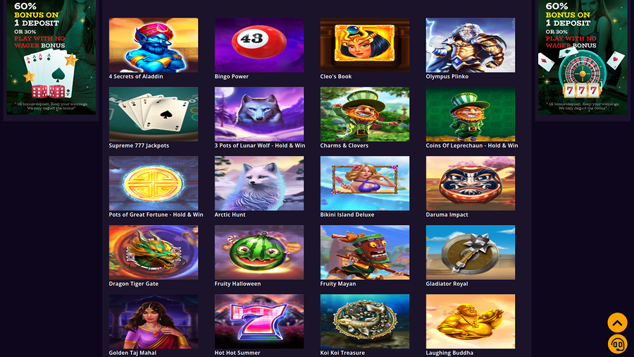 BeVegas Casino Desktop Jackpot