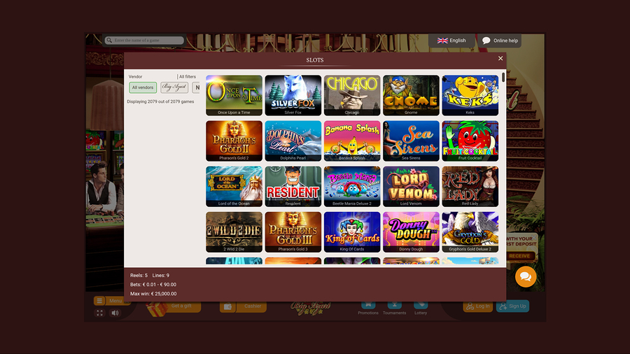 Big Azart Casino Desktop Games