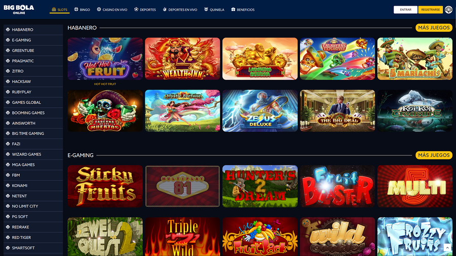 Desarrolladores del juego de escritorio Big Bola Online