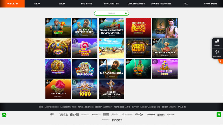 Big5Casino Desktop Games