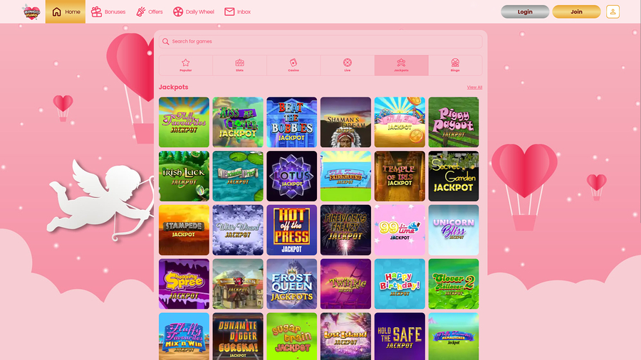 Bingo Fling Casino Desktop Jackpot