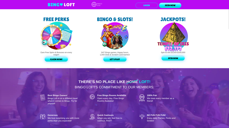 Bingo Loft Casino Desktop Jackpot