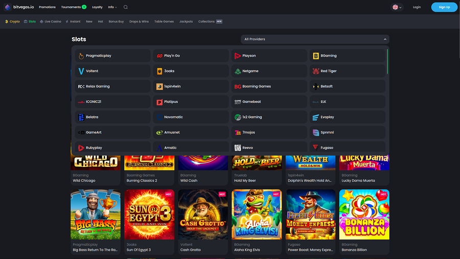 BitVegas Casino Desktop Game Developers