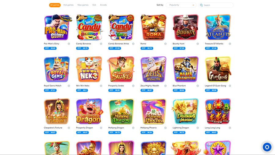 BK8 Casino Desktop Games