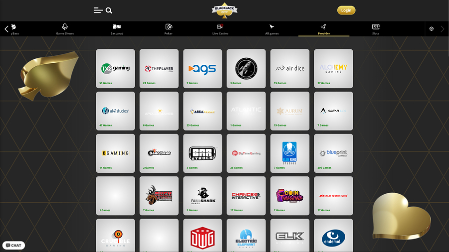 BlackJack City Casino Desktop Game Developers