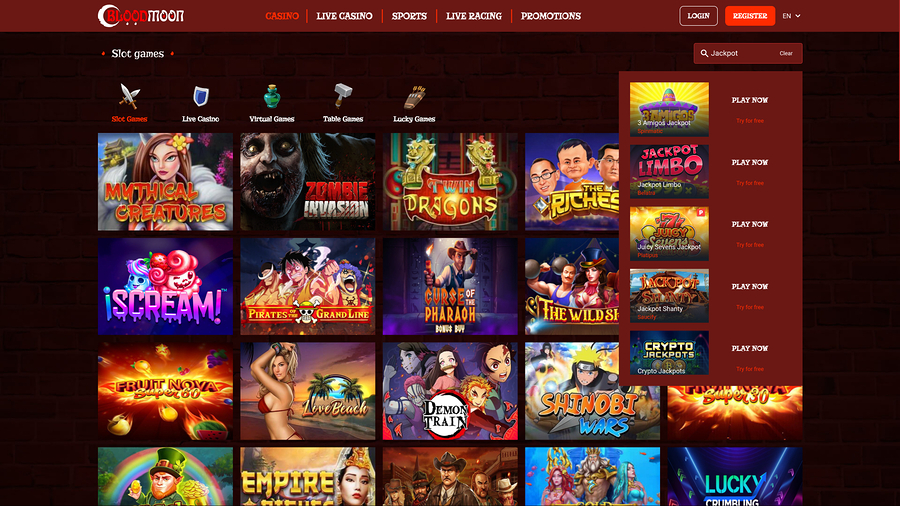 Blood Moon Casino Desktop Jackpot