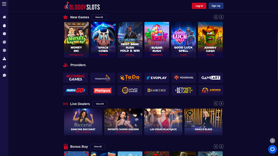 BloodySlots Casino Desktop Game Developers