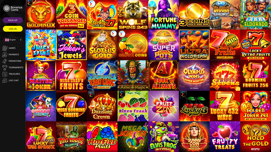 Bonanza Game Casino Desktop Games