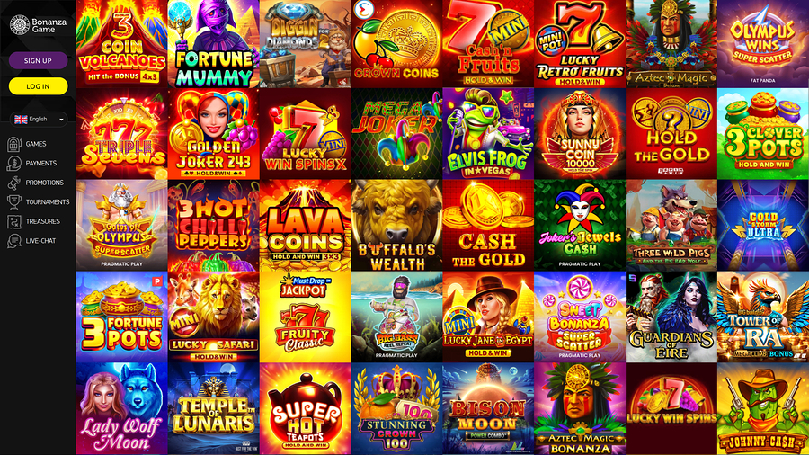 Bonanza Game Casino Desktop Jackpot