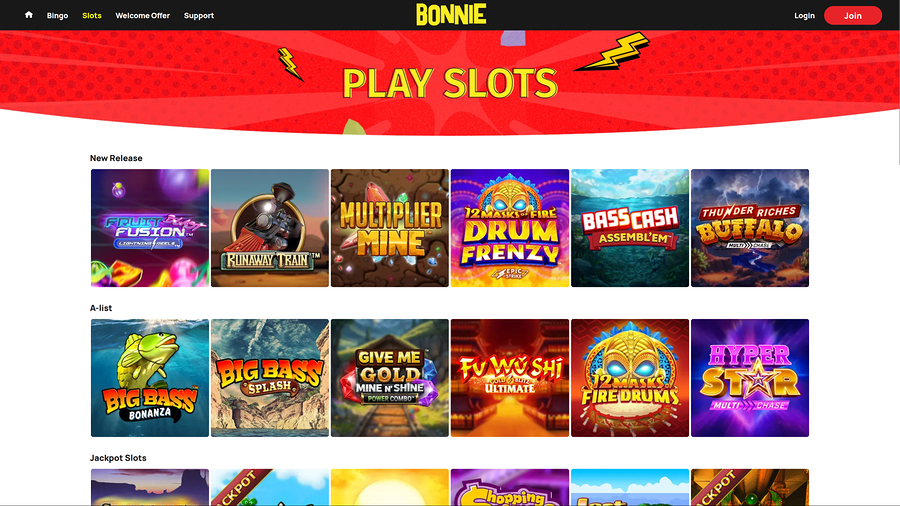Bonnie Bingo Desktop Games