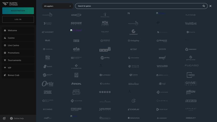 Buran Casino Desktop Game Developers