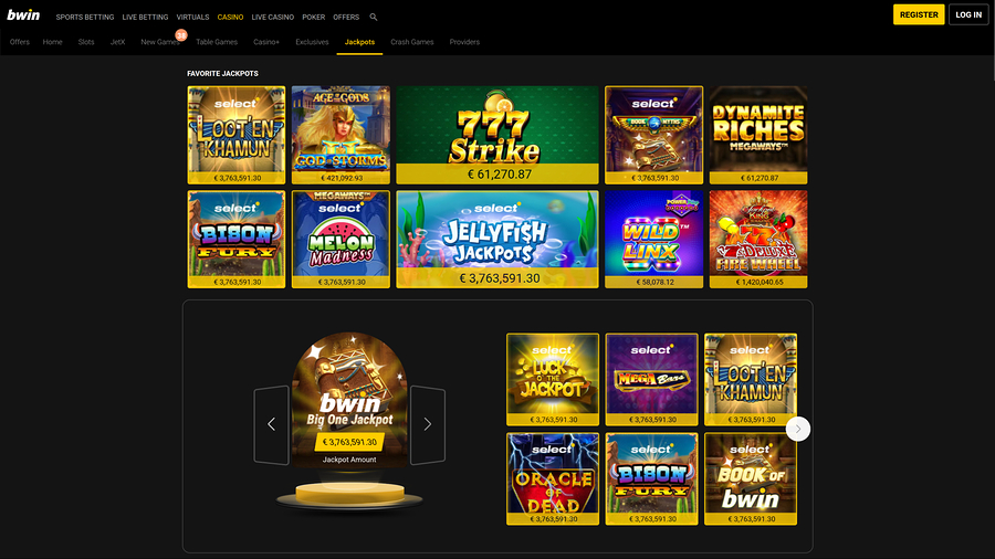 Bwin Casino Desktop Jackpot