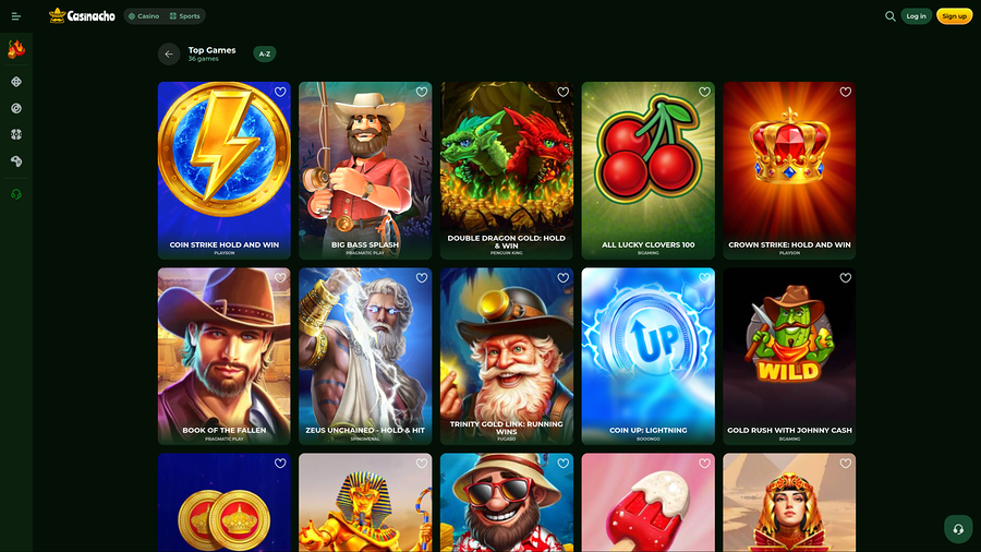 Juegos de casino Casinacho