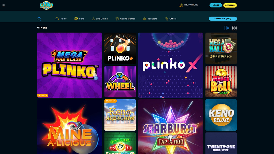 Casino And Friends skrivbordets övrigt