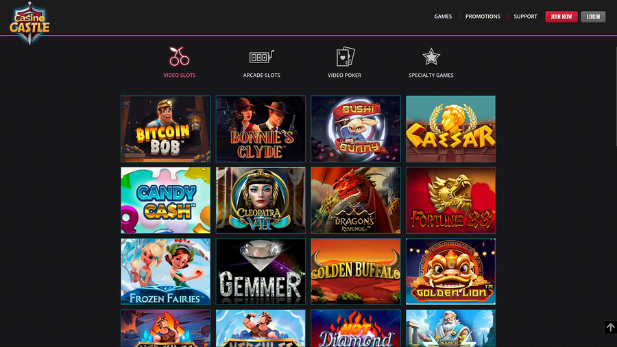 Casino Castle Desktop Games