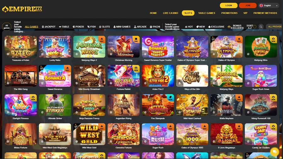 Casino Empire777 Desktop Games