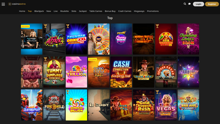 Casino Extra Desktop Games