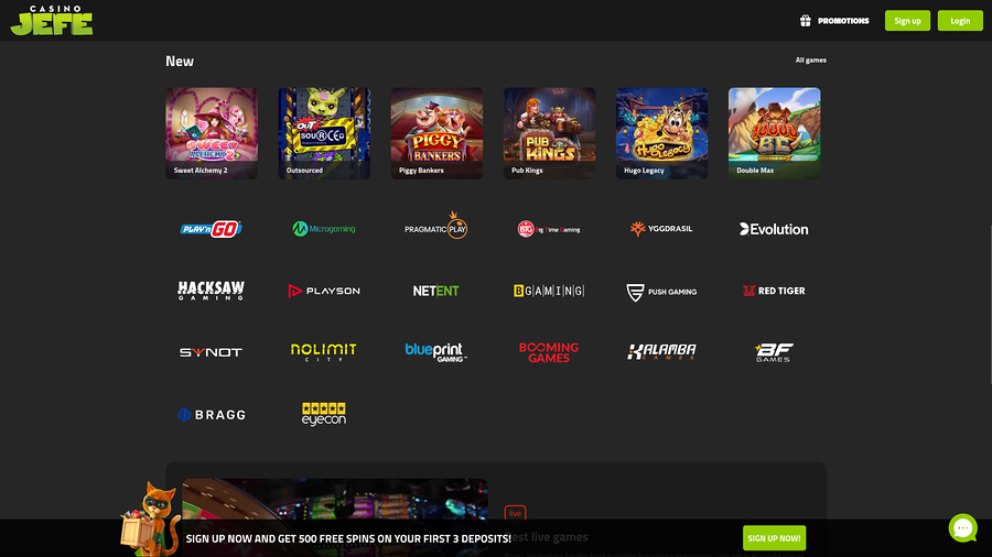 Casino JEFE Desktop Game Developers