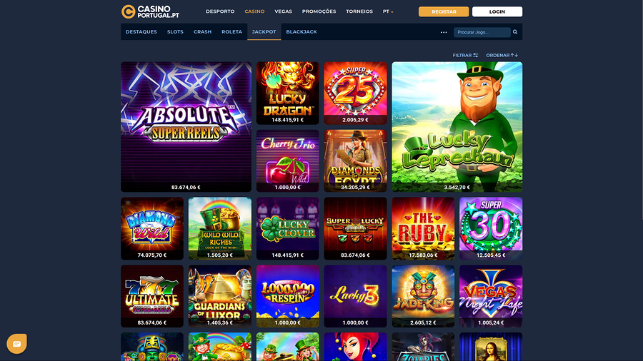 Casino Portugal Desktop Jackpot